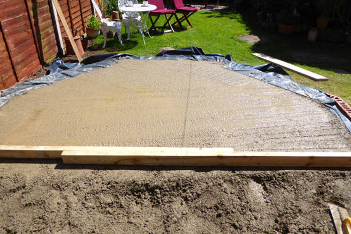 Concrete Slab Base Installation Rockford