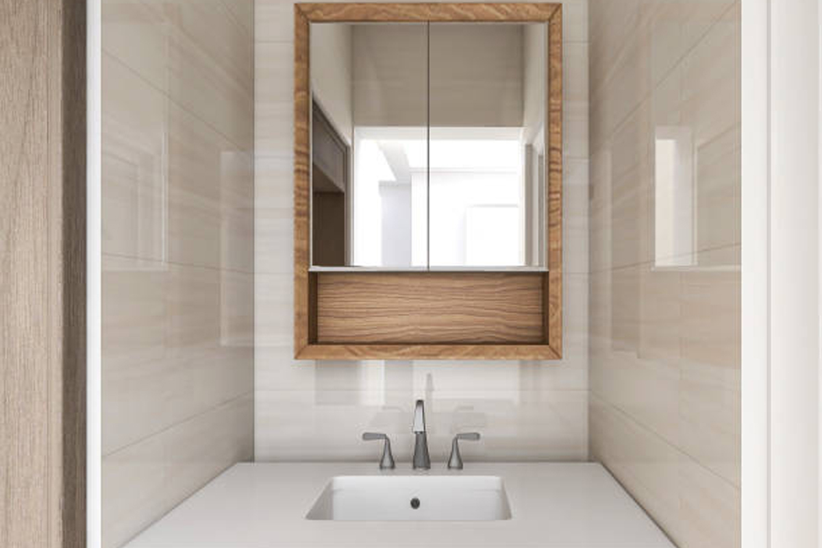 Medicine Cabinet & Mirror Mounting Bathroom installation Rockford