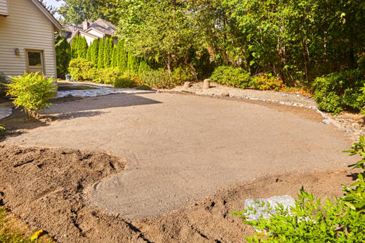 Patio Base Preparation & Grading installation Rockford