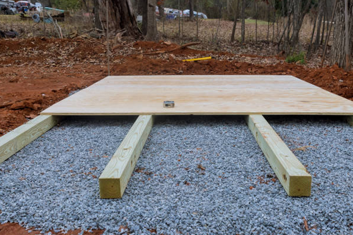 Shed Base & Foundation Installation Rockford