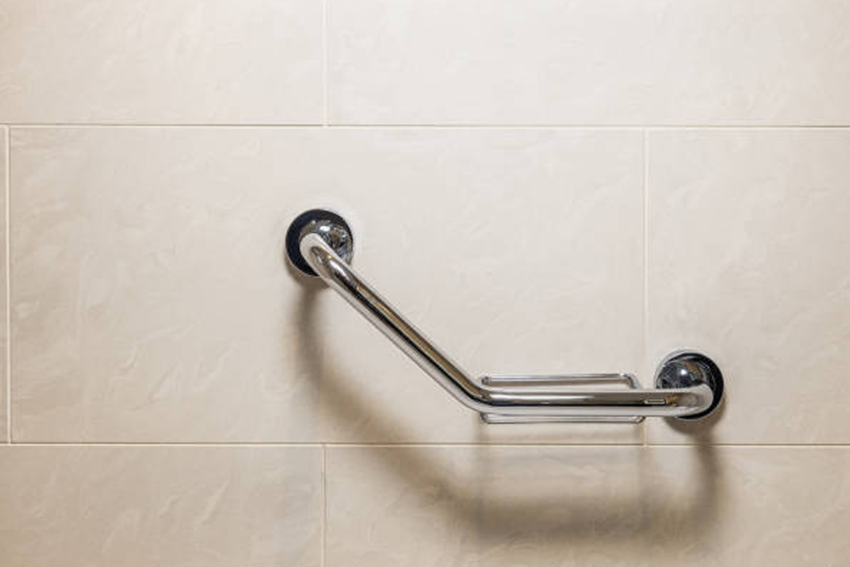 Zig-Zag & Decorative Grab Bar Installation Rockford